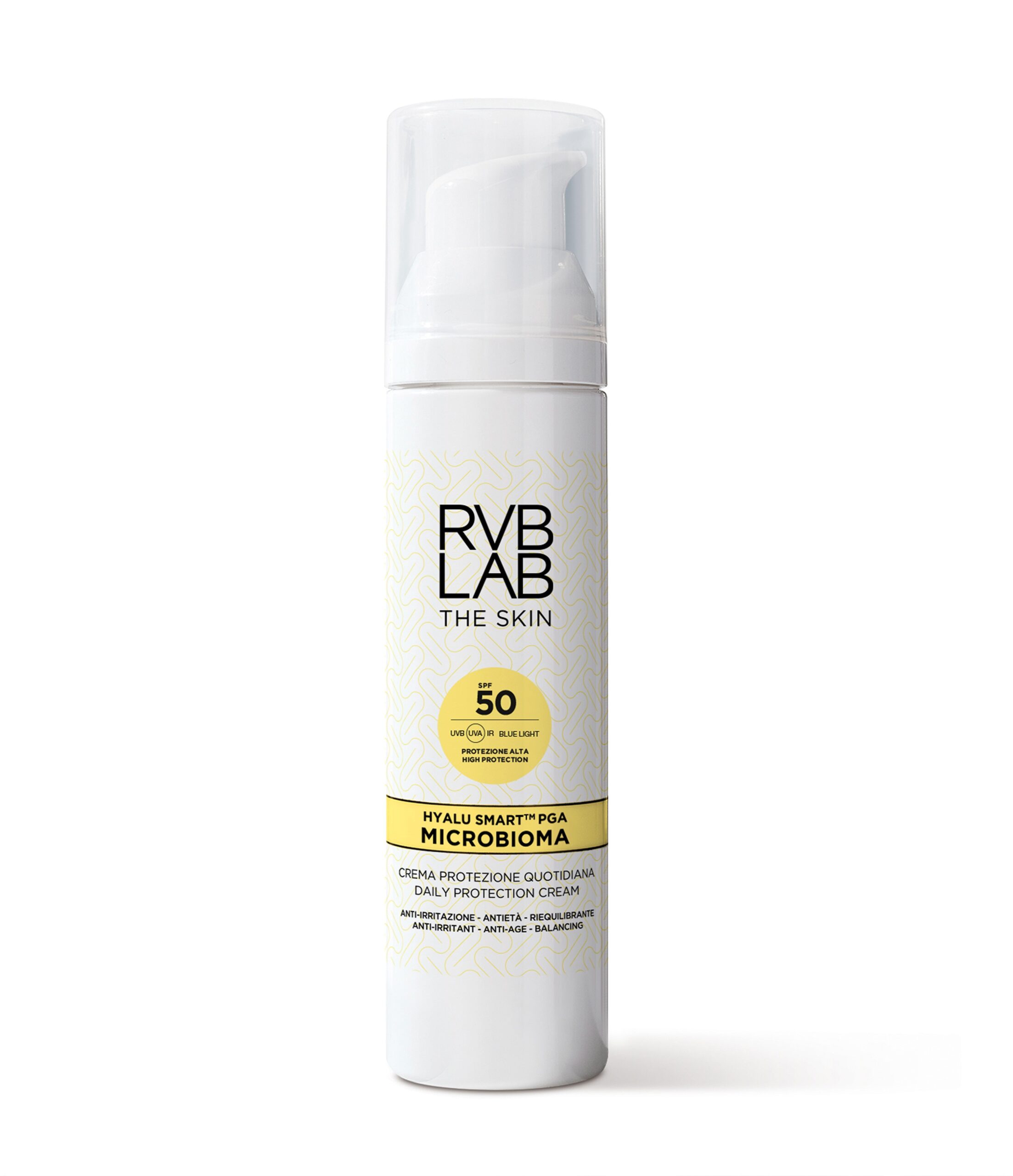 MICROBIOMA Lekki pre-biotyczny krem ochronny spf50